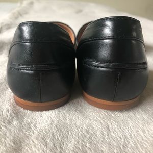 JCREW Factory D’Orsay Flats. Black. Size 7.5